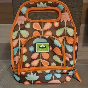 Lily Bloom Retro Floral Lunch Tote